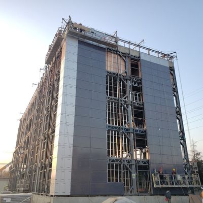 Hafif Ağırlıklı Prefabrik Çelik Ofis Binası Boyalı Yüzey Tedavisi