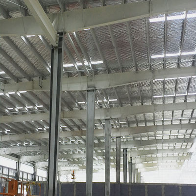 Yüksek Deprem Direnciyle Hafif Prefab Metal Çelik Depo Binası