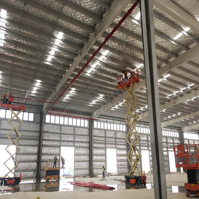 Ucuz Prefabrik Atölye Prefabrik Çelik Yapı Hangar Depo Metal Binanı