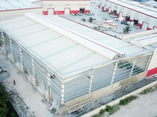Ucuz Prefabrik Atölye Prefabrik Çelik Yapı Hangar Depo Metal Binanı