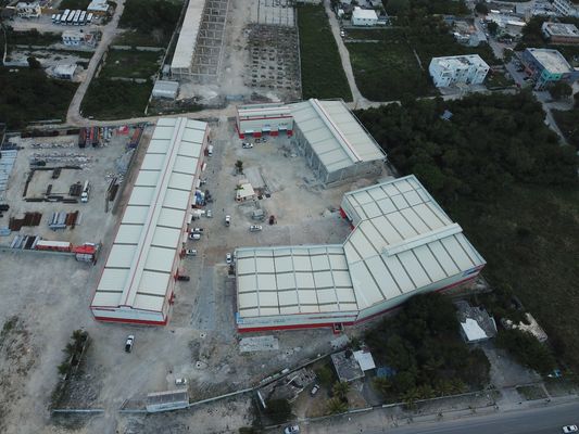 Ucuz Prefabrik Atölye Prefabrik Çelik Yapı Hangar Depo Metal Binanı