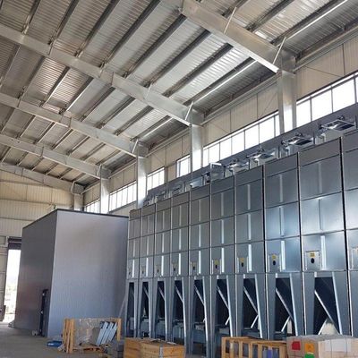 Büyük Aralıklı Prefabrik Çelik Binalar Depo Paslanmasına Karşı Boya