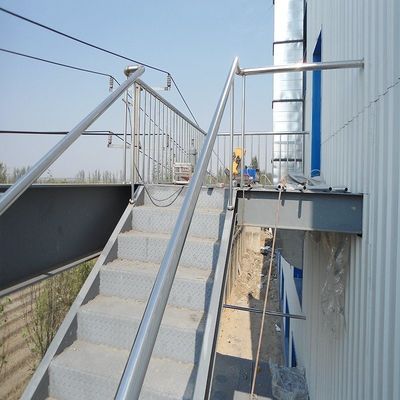 Büyük Aralıklı Prefabrik Çelik Binalar Depo Paslanmasına Karşı Boya