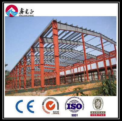 Endüstriyel Yapısal Çelik Koltuk Galvanizli Prefabrik Çelik Depo
