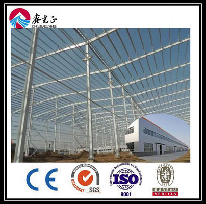 Endüstriyel Yapısal Çelik Koltuk Galvanizli Prefabrik Çelik Depo