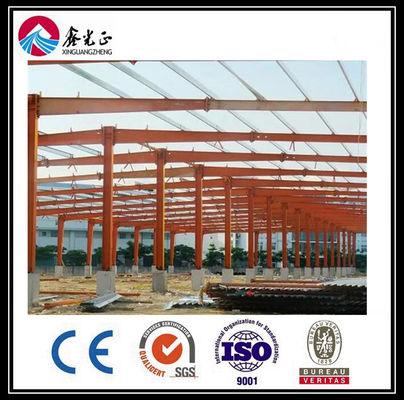 Endüstriyel Yapısal Çelik Koltuk Galvanizli Prefabrik Çelik Depo