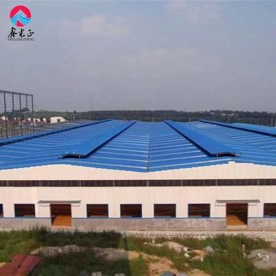 Boyalı çelik kiriş depoları prefabrik çelik depo binaları CE sertifikası