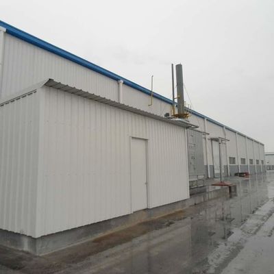 Boyalı çelik kiriş depoları prefabrik çelik depo binaları CE sertifikası