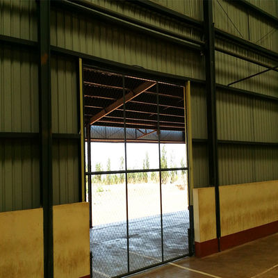Ekolojik Çelik Yapı Bina ODM Metal Garaj Bina Galvanize