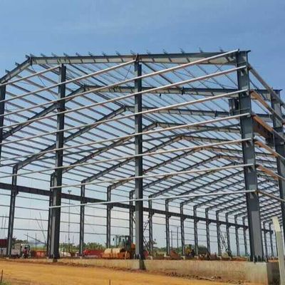Anti Pas Boyası Metal Atölyesi Binalar Prefabrik Metal Depo ODM