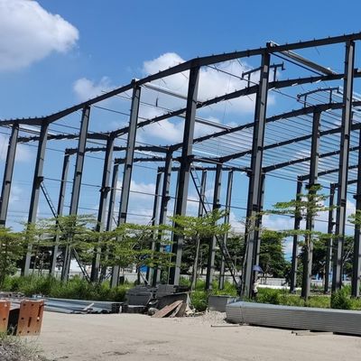 Anti Pas Boyası Metal Atölyesi Binalar Prefabrik Metal Depo ODM