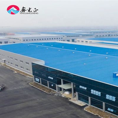 Galvanizli Metal Çerçeve Atölyesi H Bölümü Çelik Güçlü Deprem Direnci