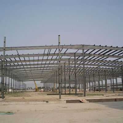 Şot Patlama Çelik Yapı Atölyesi OEM Prefab Çelik Çerçeve Binalar