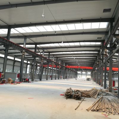Şot Patlama Çelik Yapı Atölyesi OEM Prefab Çelik Çerçeve Binalar