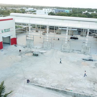 Sıcak Dip Galvanize Önyapıt Depo Binası Büyük Span BV Sertifikasyonu