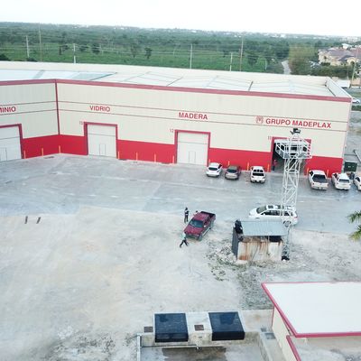 Sıcak Dip Galvanize Önyapıt Depo Binası Büyük Span BV Sertifikasyonu