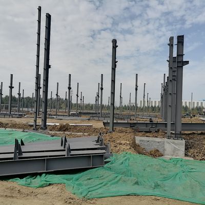 Deprem Direnci Çelik Yapı Depo İnşaatı H Bölümü