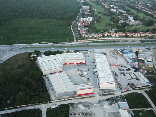 Katı Prefabrik Çelik Yapı Bina Ekonomik Çelik İnşaat Depo