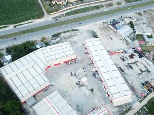 Katı Prefabrik Çelik Yapı Bina Ekonomik Çelik İnşaat Depo