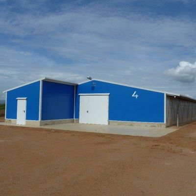 Pas karşıtı prefabrik metal deposu
