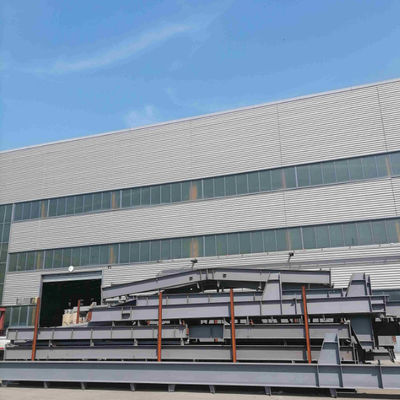 Q355B Çelik Yapı Bina Sıcak Dip Galvanize Hafif Çelik Yapı