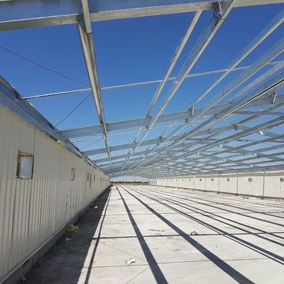 Boyamak Hayvanlık Çiftlik Evi Kaynak Bolt Prefab Steel Depo
