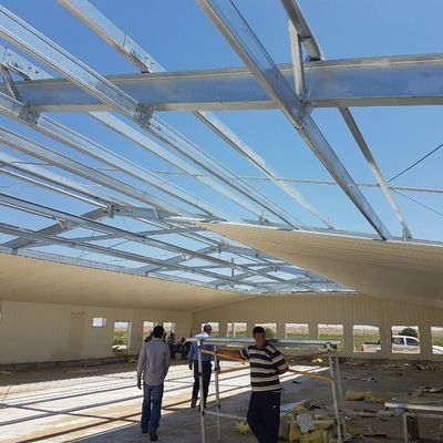 Boyamak Hayvanlık Çiftlik Evi Kaynak Bolt Prefab Steel Depo