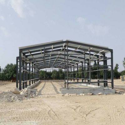 ODM Prefab Metal Depo Akıllı Çelik Çerçeve Tavuk Evi