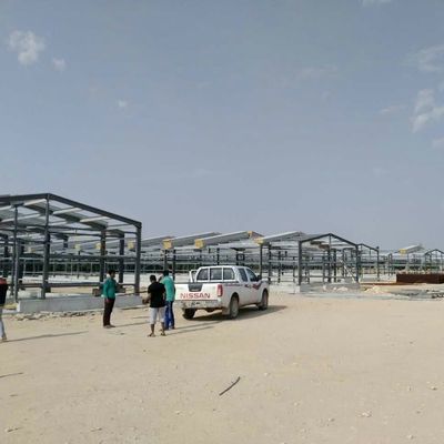 ODM Prefab Metal Depo Akıllı Çelik Çerçeve Tavuk Evi