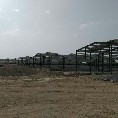 ODM Prefab Metal Depo Akıllı Çelik Çerçeve Tavuk Evi