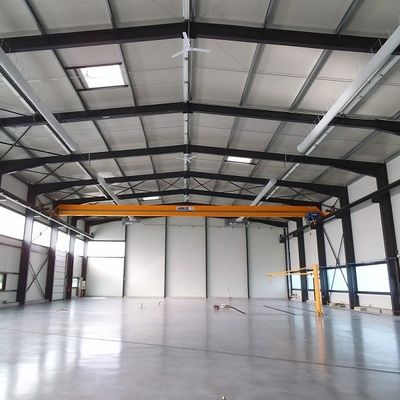 Q355B Prefabrik Çelik İnşaat Prefabrik Çelik Depo Binaları ODM