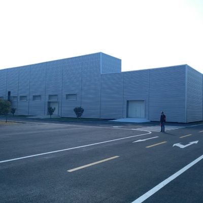 CE Prefab depo binası galvanizli ekonomik kaynaklı H tipi çelik