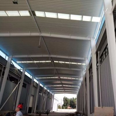 CE Prefab depo binası galvanizli ekonomik kaynaklı H tipi çelik