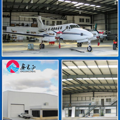 Rüzgar Dayanımlı Çelik Hangar Binası Q355B Cıvatalı Konstrüksiyon