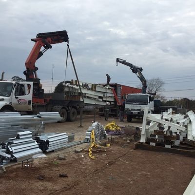 Galvanizasyon Boyalı Çelik Yapı Atölyesi Hazırdan Yapılmış Çelik Atölyesi Bina