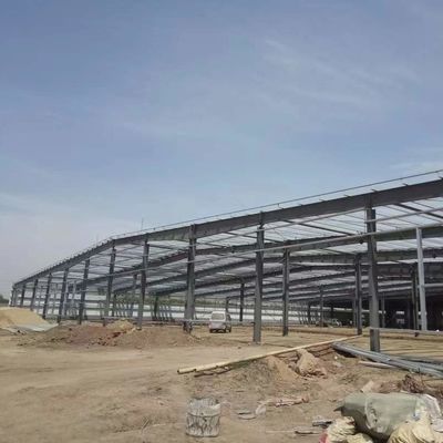 PVC Pencere Prefab depo binası kaynaklı çelik yapı depo OEM