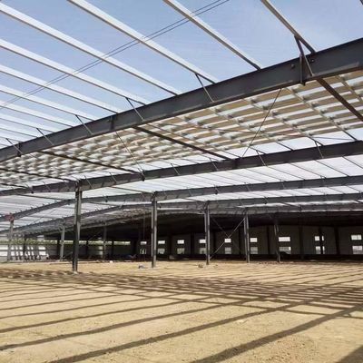 PVC Pencere Prefab depo binası kaynaklı çelik yapı depo OEM