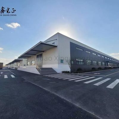 PVC Pencere Prefab depo binası kaynaklı çelik yapı depo OEM