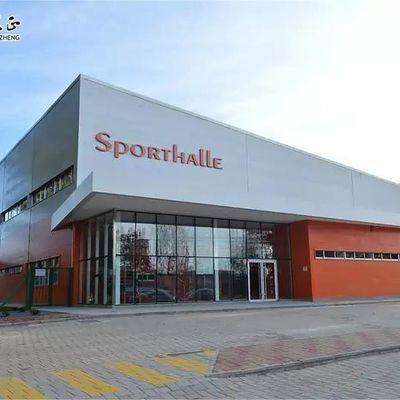 Galvanizli Çelik Yapı Stadyum Egzersiz İçin Renkli Hazırlanmış
