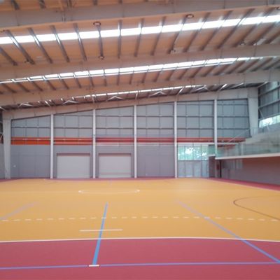 Galvanizli Çelik Yapı Stadyum Egzersiz İçin Renkli Hazırlanmış
