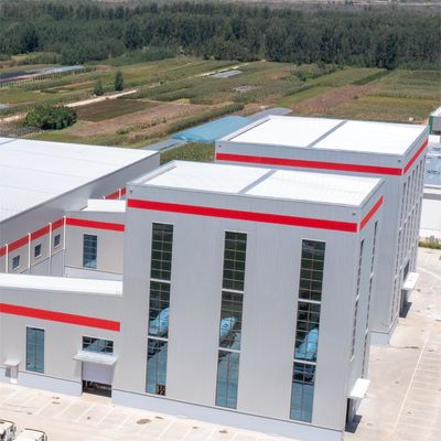 ASTM Çelik Yapı Depo Gürültü İzolasyon Prefab Çelik Depo