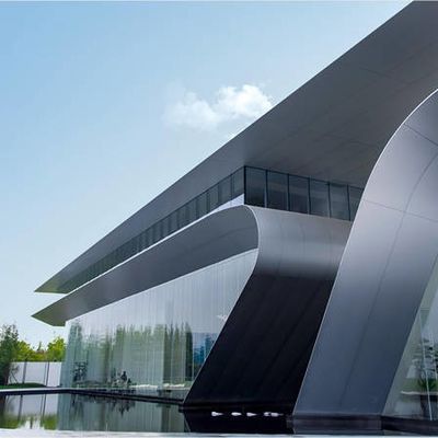 SGS Çelik Çerçeve Ofis Binaları Q235B Deniz Manzarası Metal Çerçeve Binaları