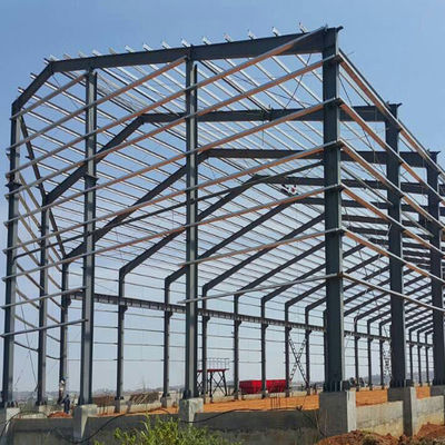 ISO Çelik Yapı Bina Gürültü İzolasyonu Prefabrik Çelik Atölyeleri