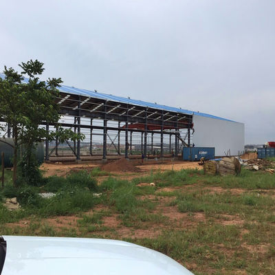 ISO Çelik Yapı Bina Gürültü İzolasyonu Prefabrik Çelik Atölyeleri