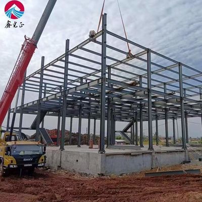 CE Çelik Yapı Depoları Q355B Prefabrik Çelik Depoları