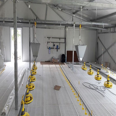 SGS Hayvancılık Çiftliği Evi Prefabrik Otomatik Çelik Çerçeve Tavuk Kulübü
