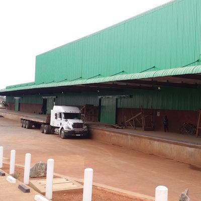 Korozyona dayanıklı prefabrik metal depo binası galvanizli
