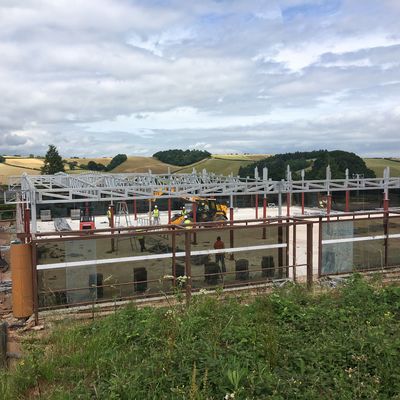 Bolt Bağlantısı Çelik Prefabrik Evler Q355B Prefabrik Metal Evler