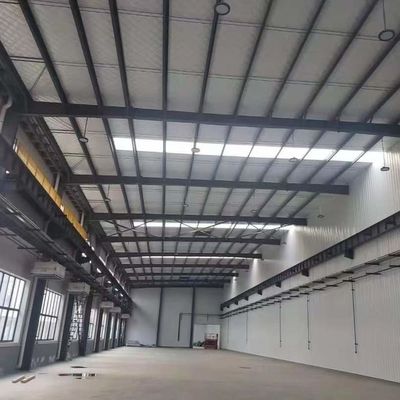 Özel sıcak galvanizli prefab çelik yapı atölyesi inşaatı