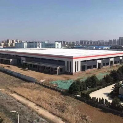 Özel sıcak galvanizli prefab çelik yapı atölyesi inşaatı